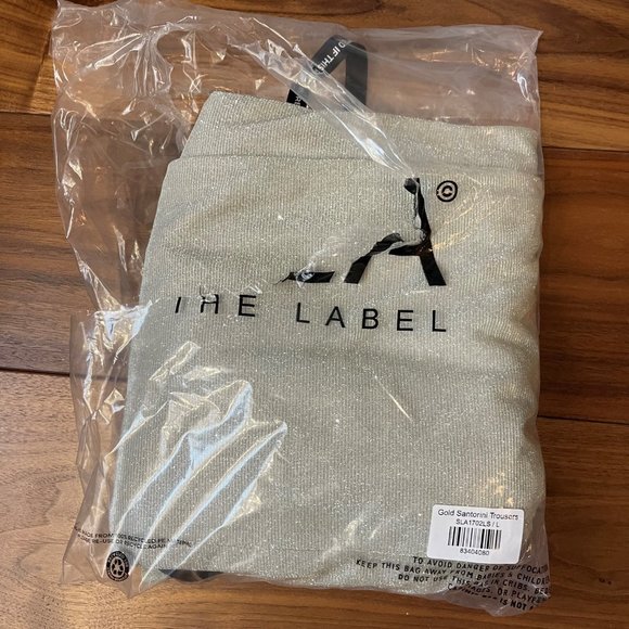 GOLD SANTORINI TROUSERS - Picture 6 of 7